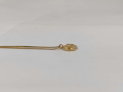 Dior CD logo necklace necklace