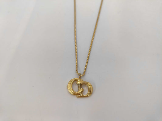 Dior CD logo necklace necklace