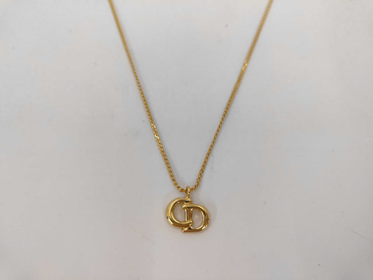 Dior CD logo necklace