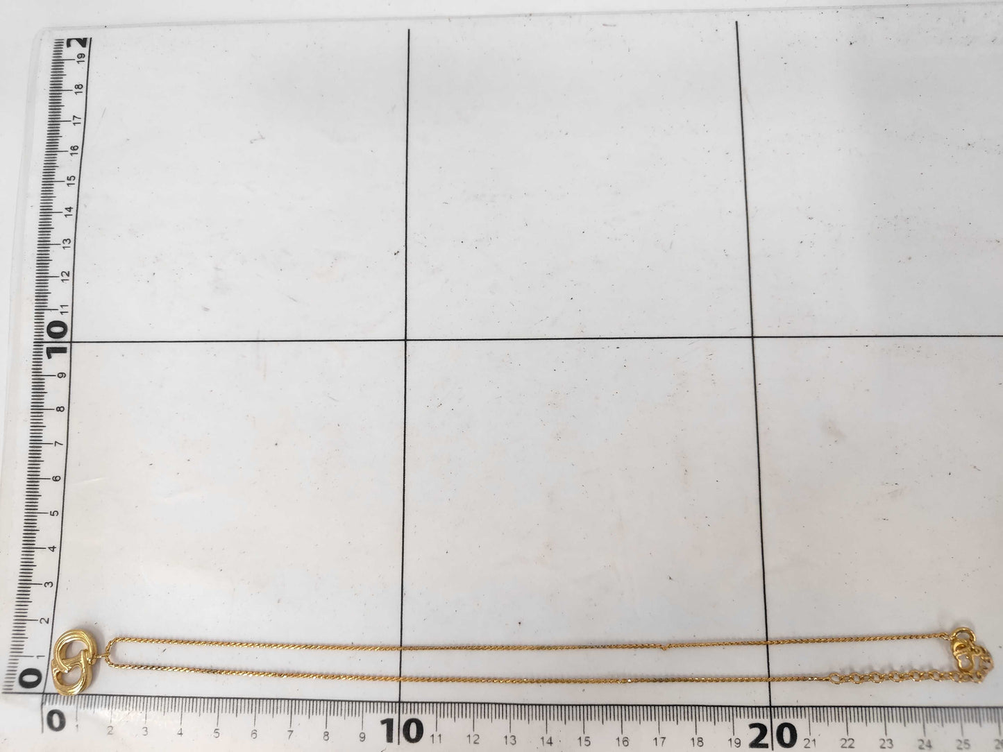 Dior logo necklace necklace