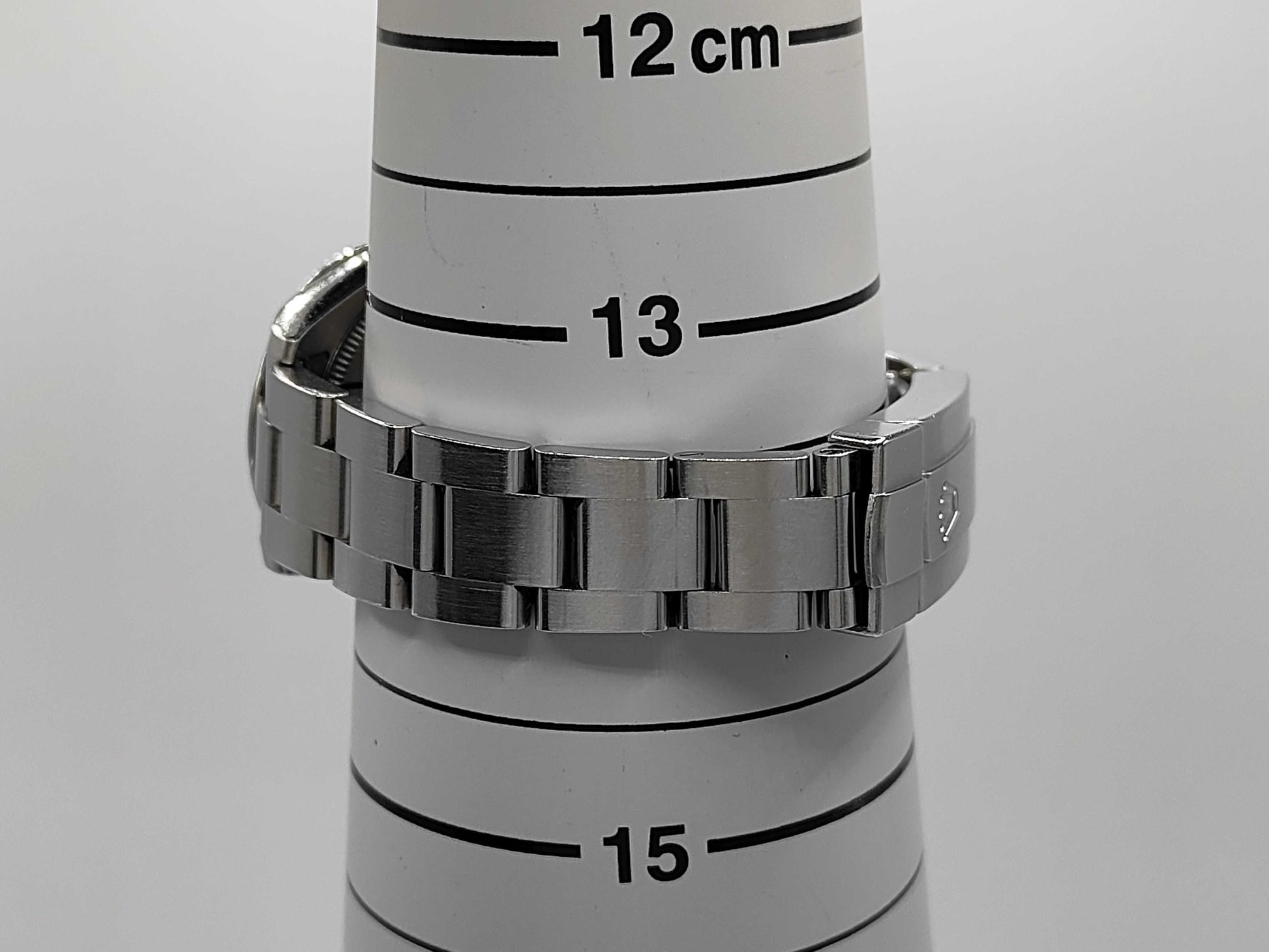 ROLEX 177200 2691R963 Black Dial Oyster Bracelet Boys' Watch