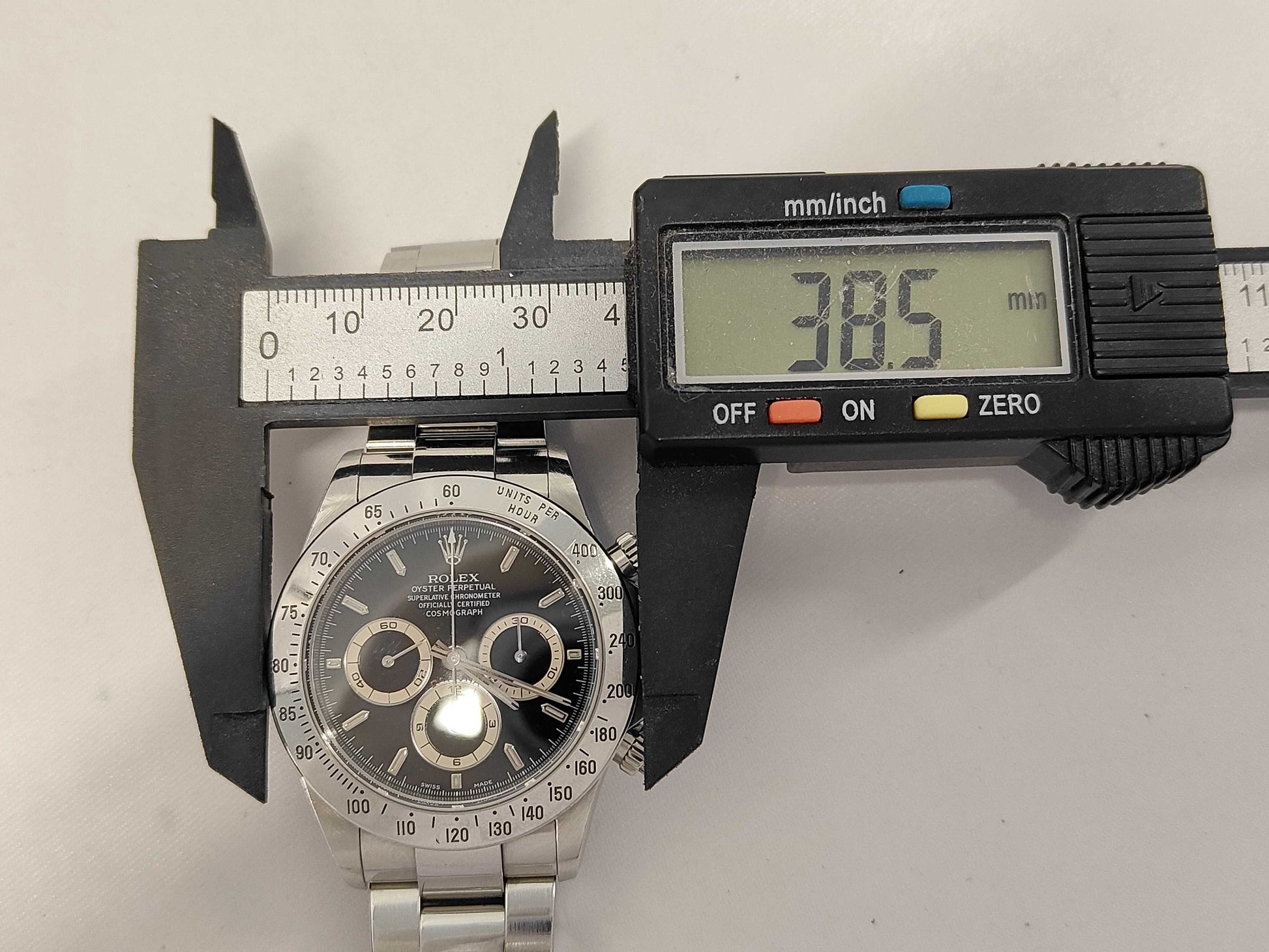 ROLEX 16520 A986816 Black Dial Oyster Bracelet Men's Watch