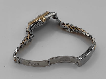 ROLEX 16233G S550835 Champagne Dial Jubilee Bracelet Men's Watch