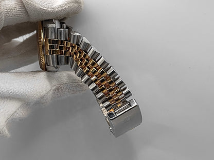 ROLEX 16233G S550835 Champagne Dial Jubilee Bracelet Men's Watch