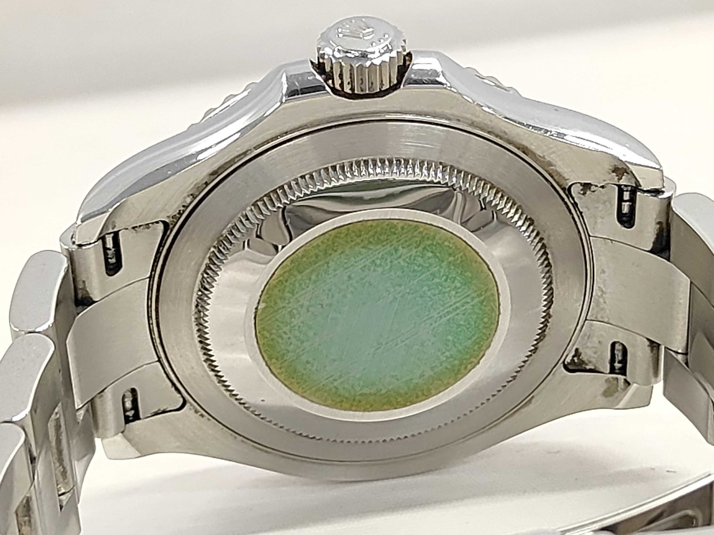 ROLEX 16622 D256945 Silver Dial Oyster Bracelet Men's Watch