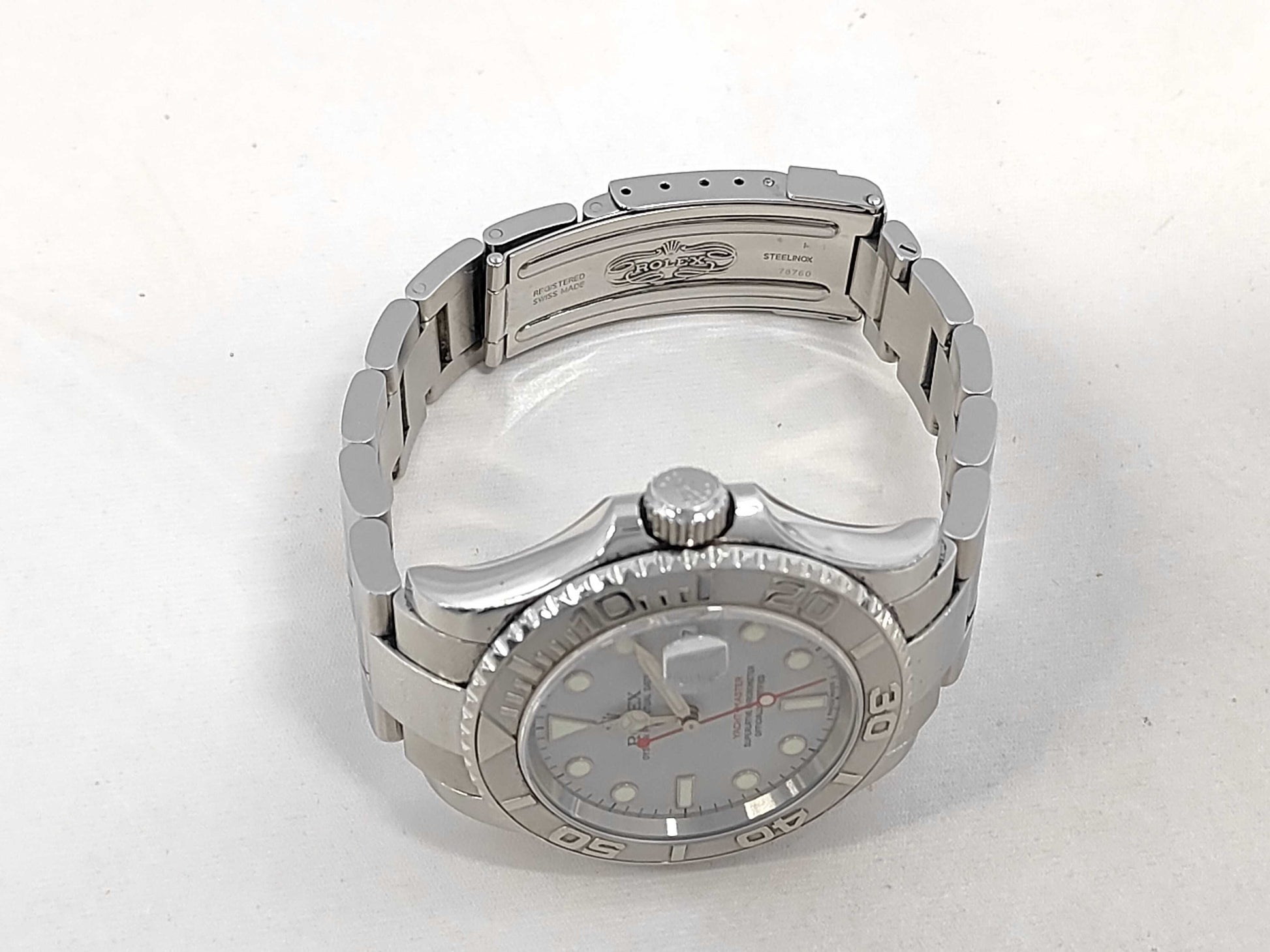 ROLEX 16622 D256945 Silver Dial Oyster Bracelet Men's Watch