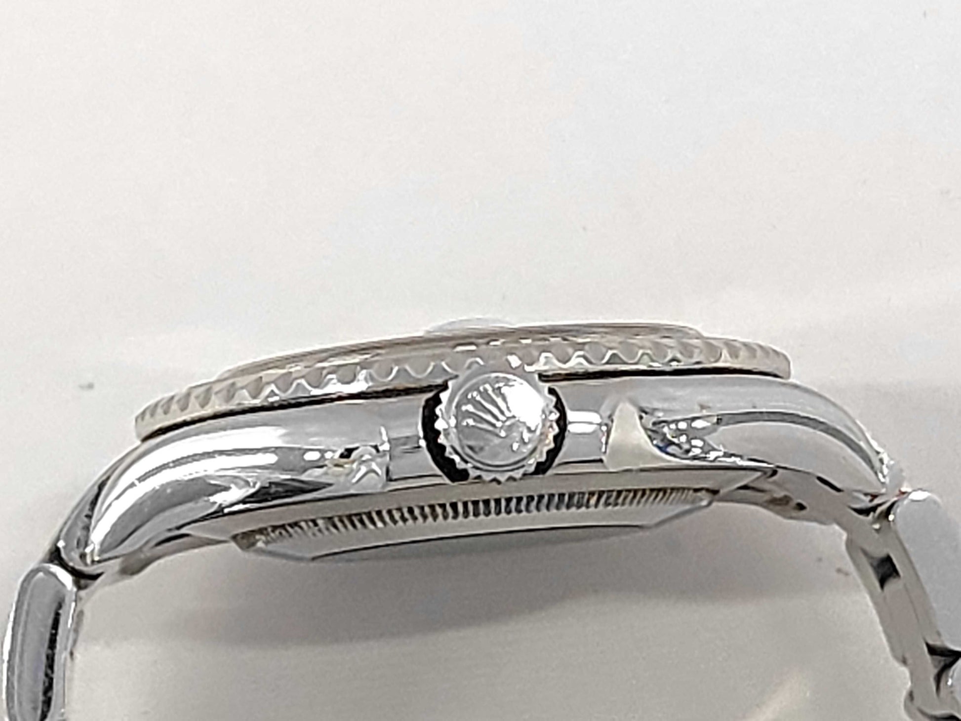 ROLEX 16622 D256945 Silver Dial Oyster Bracelet Men's Watch