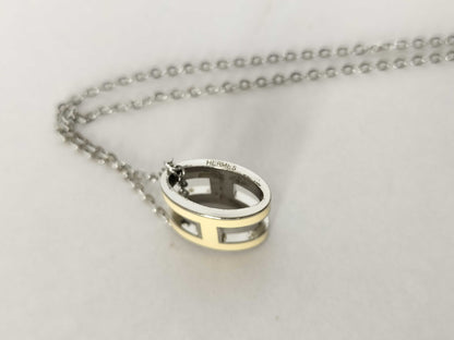 HERMES HERMES Hermes Pop Ash H Necklace Necklace