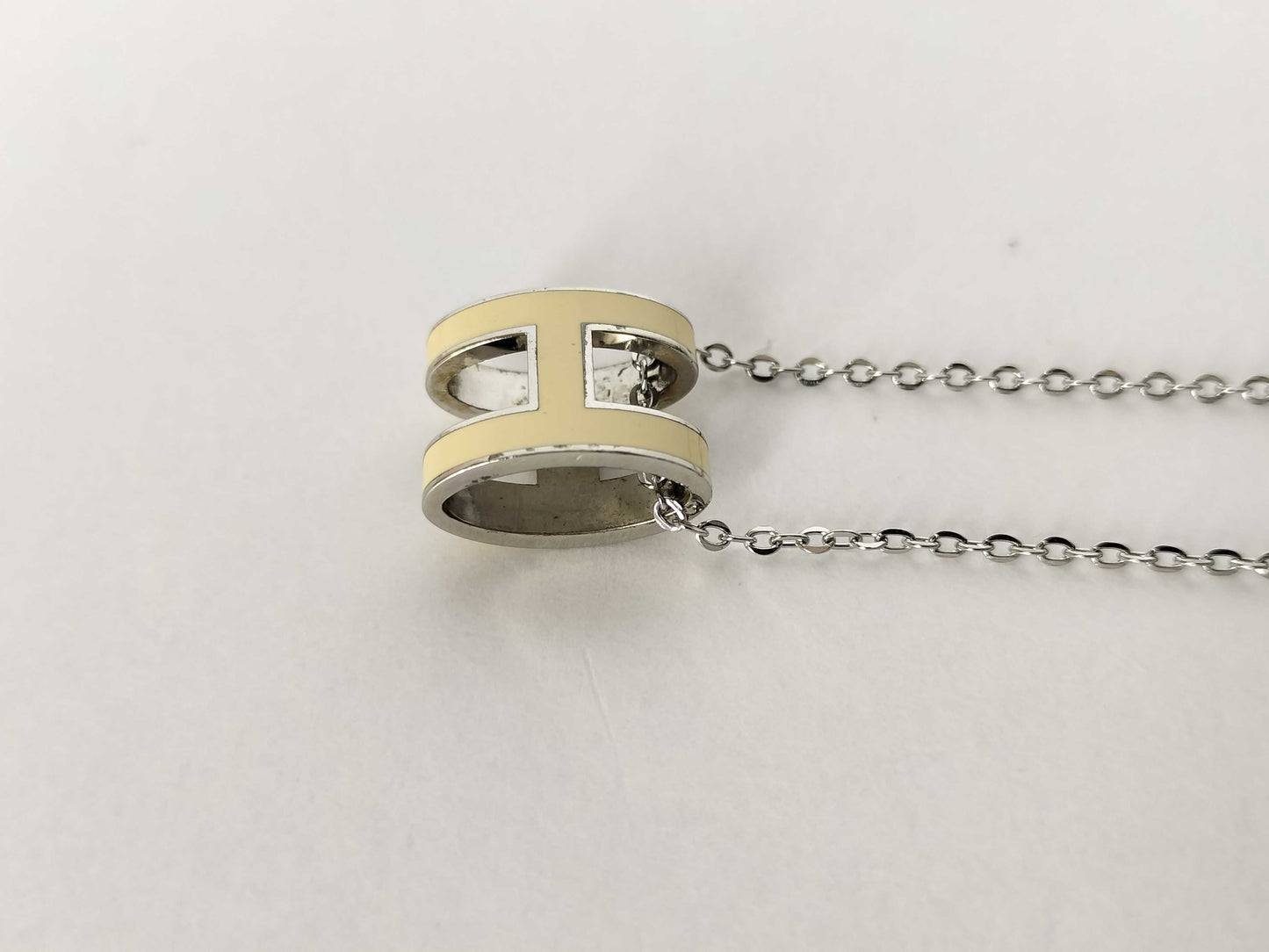 HERMES HERMES Hermes Pop Ash H Necklace Necklace