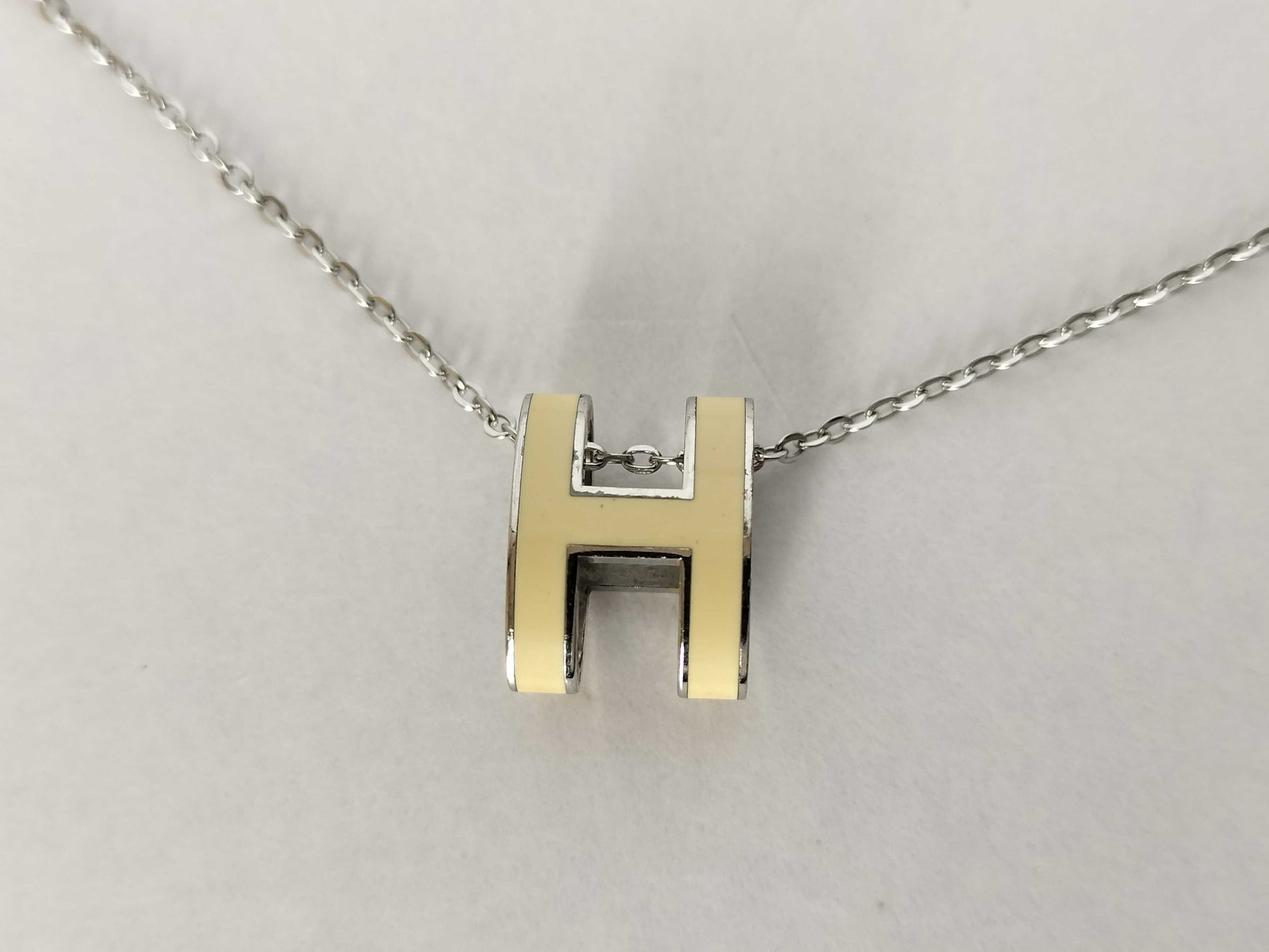 HERMES HERMES Hermes Pop Ash H Necklace Necklace