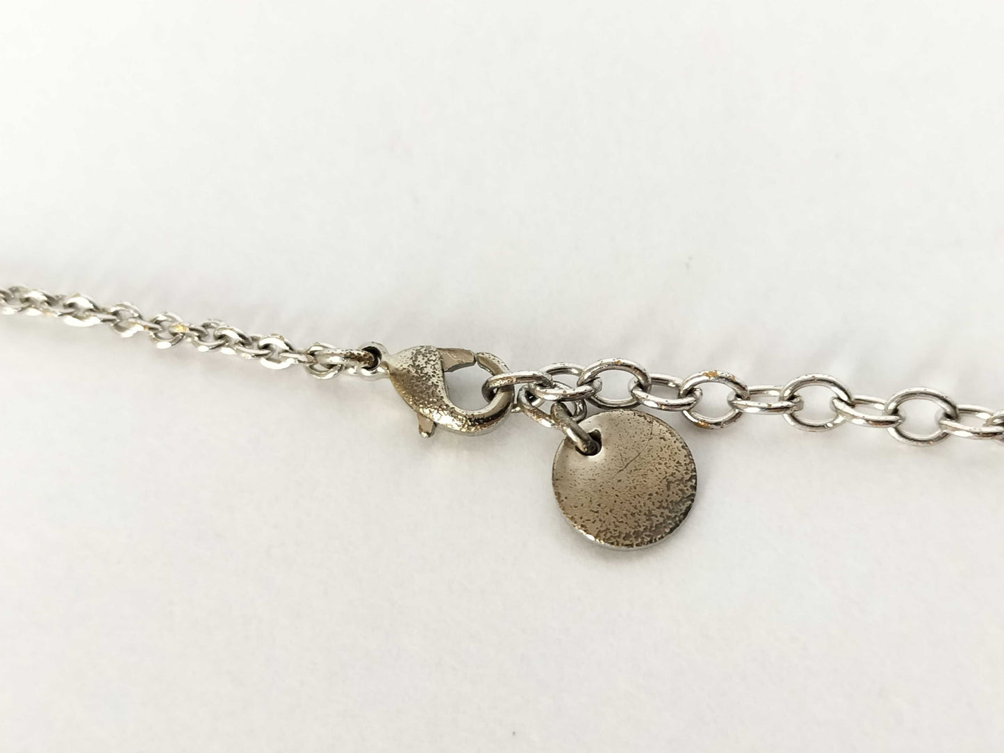 Dior CD logo rhinestone necklace