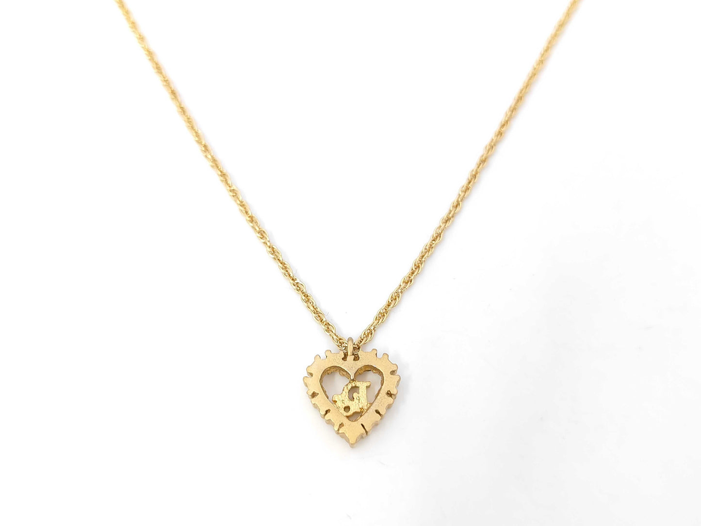 Dior logo rhinestone necklace