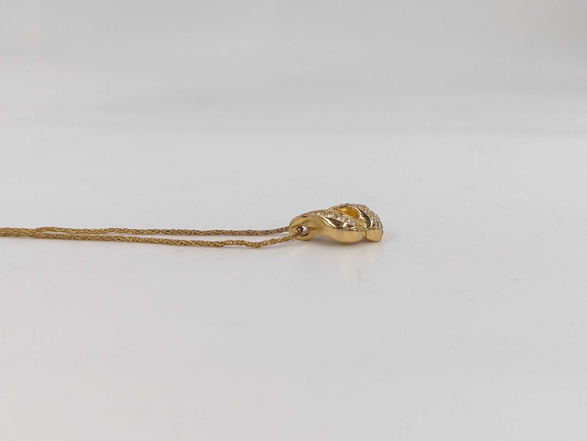 Dior rhinestone necklace