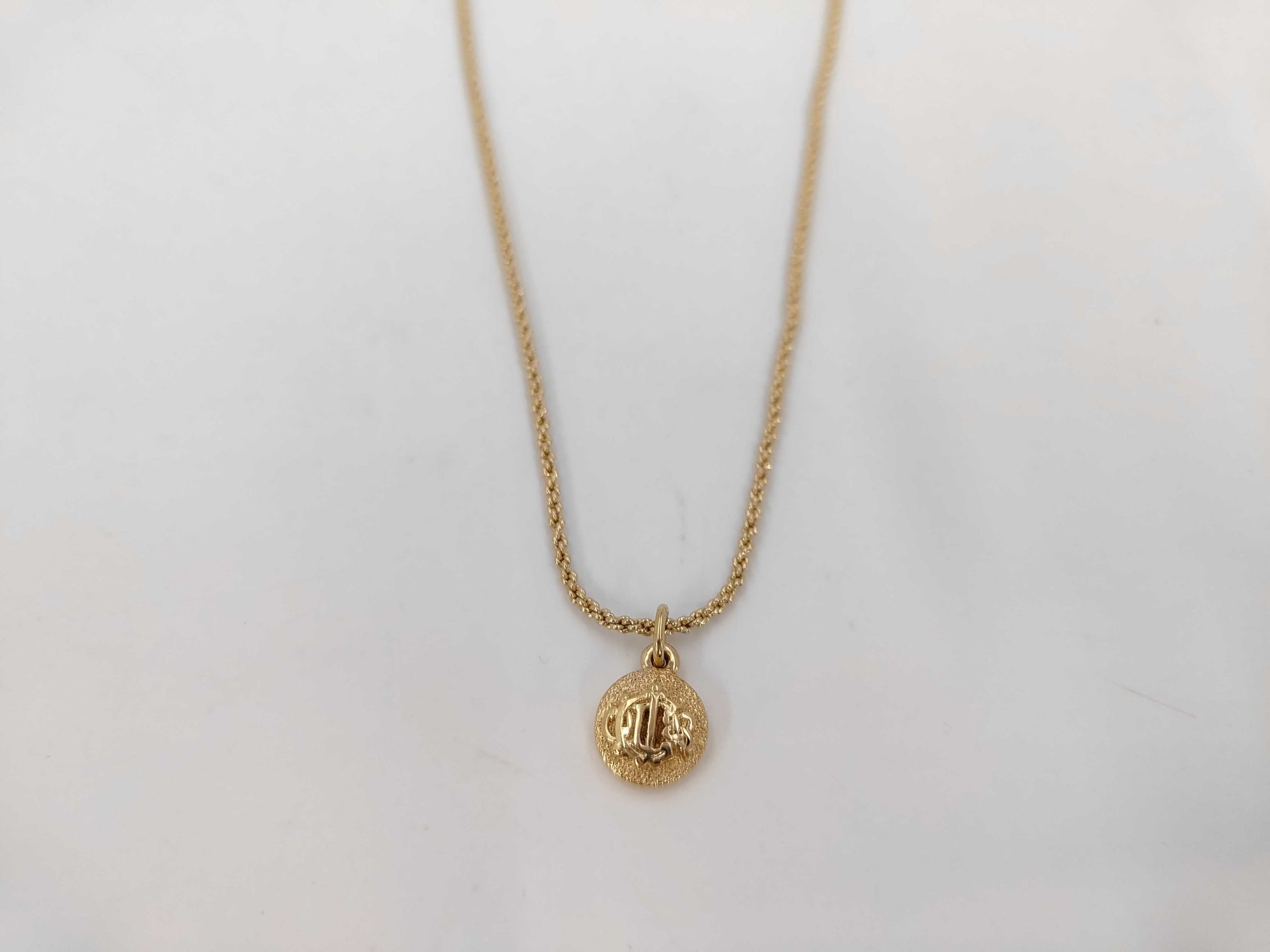 Dior Emblem Necklace