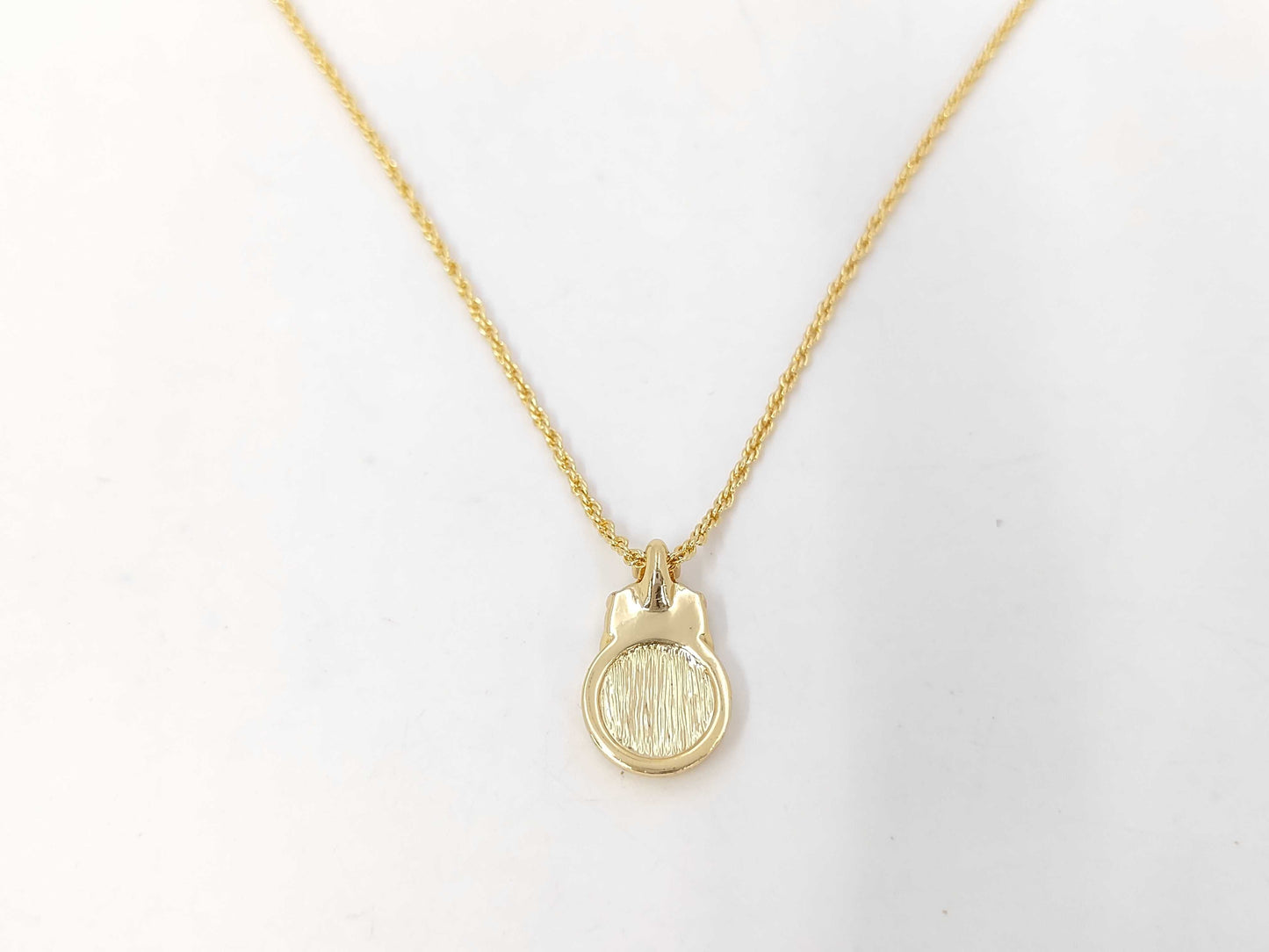 Dior CD logo necklace