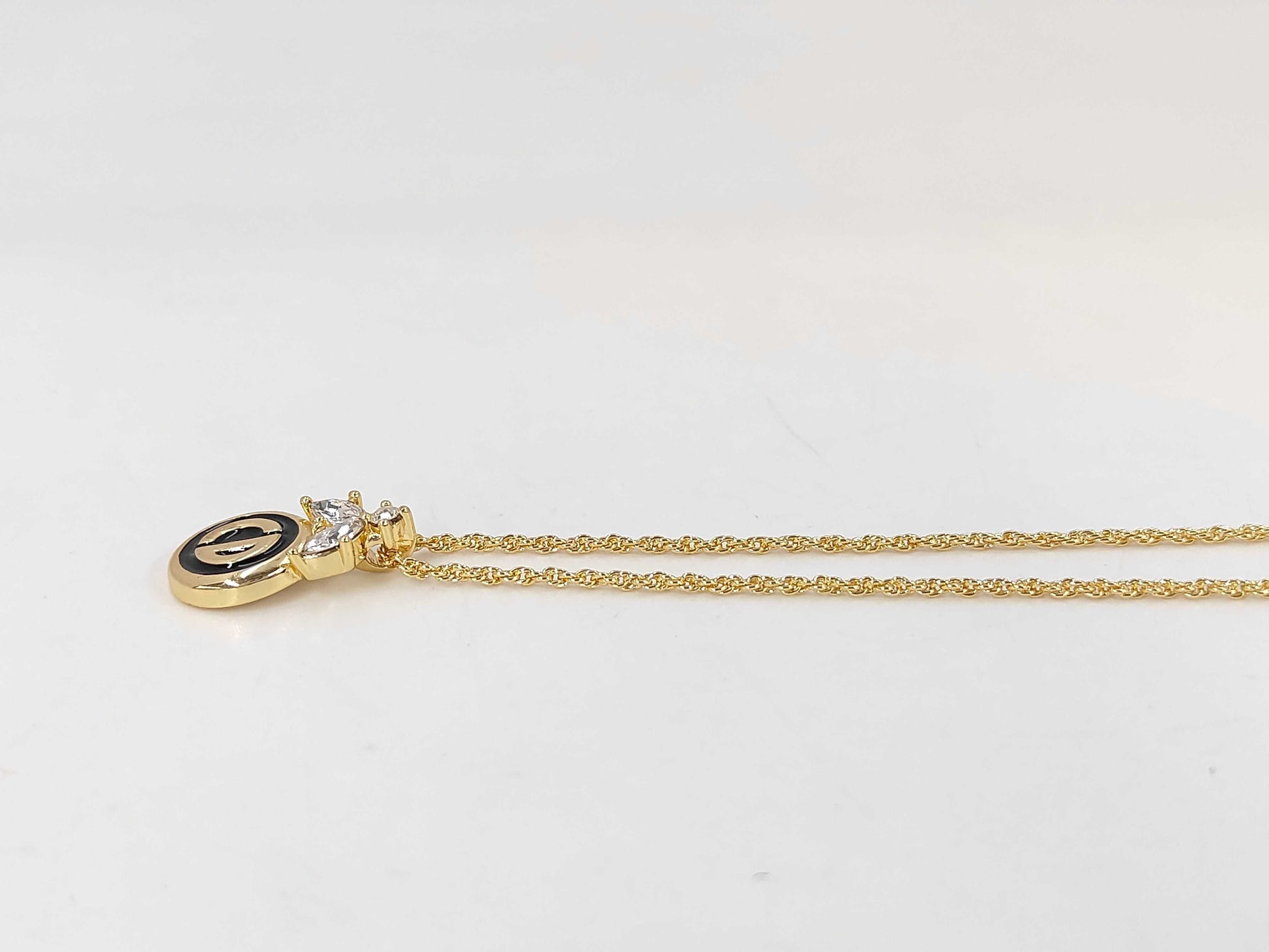 Dior CD logo necklace