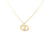 Dior CD logo necklace