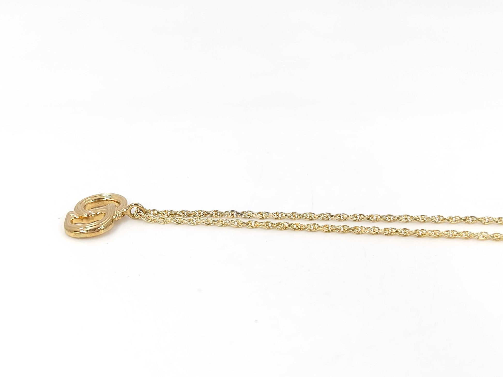 Dior CD logo necklace