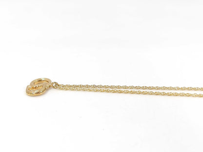 Dior CD logo necklace