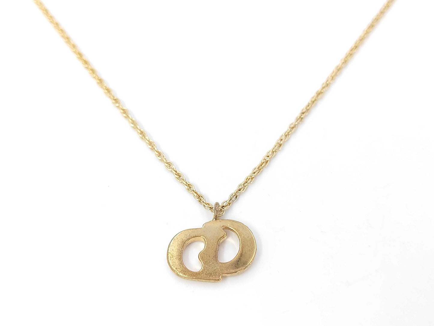 Dior CD logo necklace