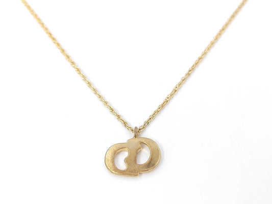 Dior CD logo necklace