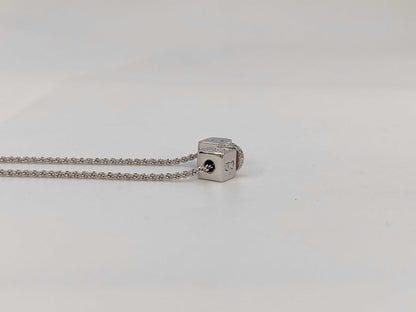 Dior CD logo rhinestone necklace