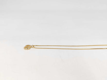 Dior CD logo necklace