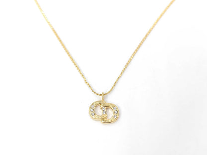 Dior CD logo necklace