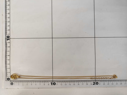 Dior CD logo necklace