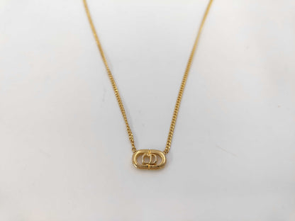 Dior CD logo necklace