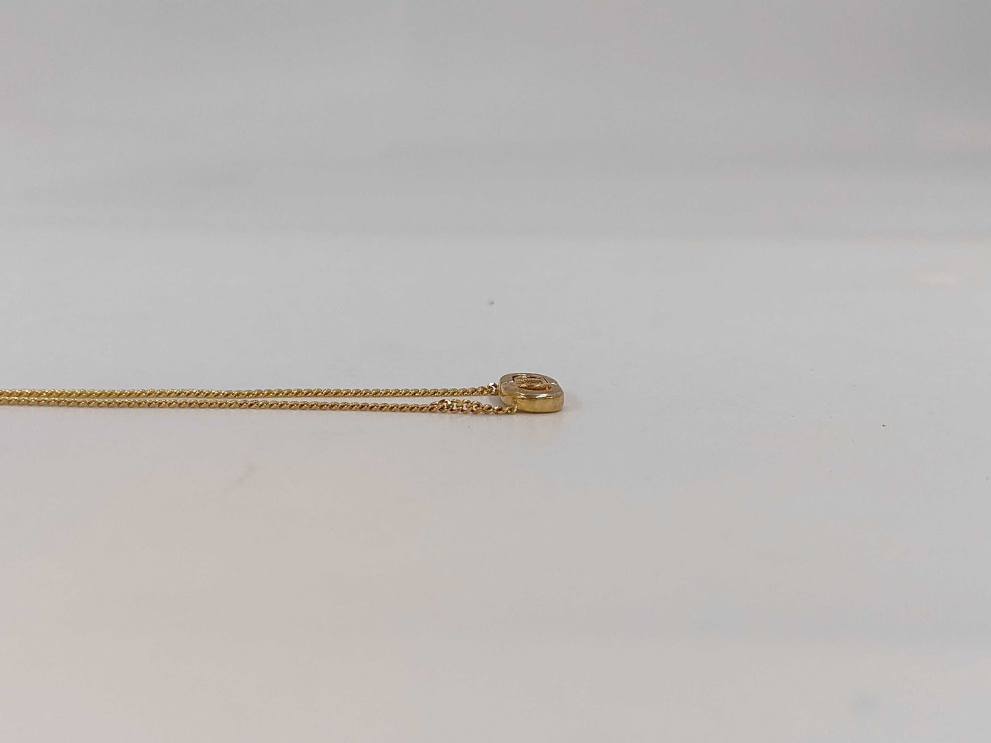 Dior CD logo necklace