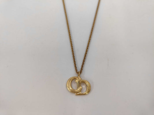 Dior CD logo necklace