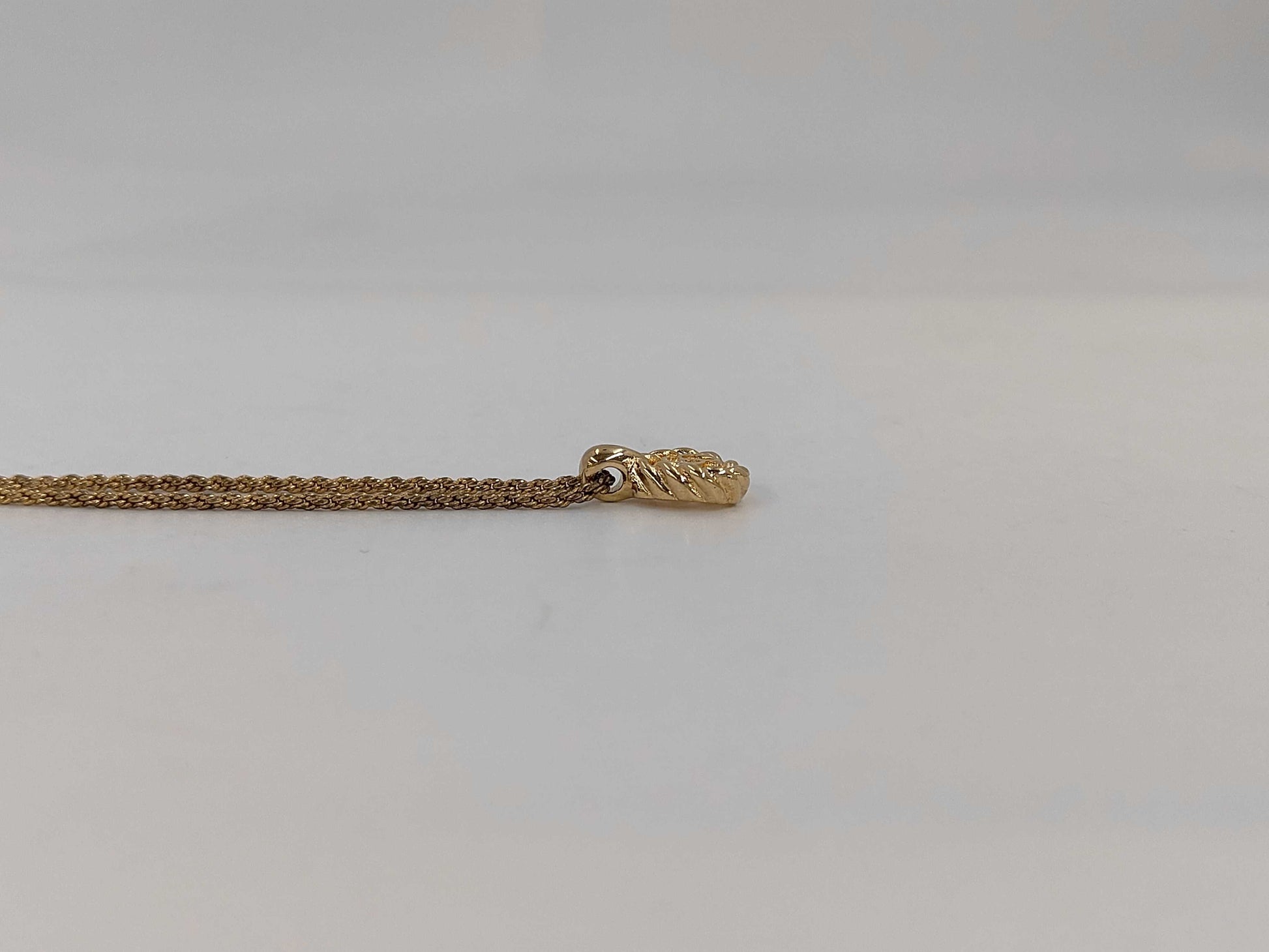 Dior CD logo necklace