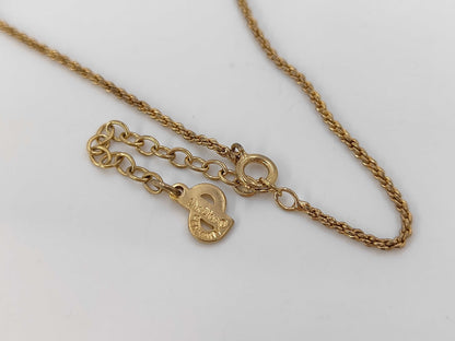 Dior CD logo necklace