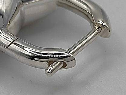 Tiffany & Co. Return to Tiffany Full Heart Earrings, Ag925, 21.6g