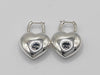 Tiffany & Co. Return to Tiffany Full Heart Earrings, Ag925, 21.6g