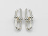 Tiffany & Co. Tiffany HardWear Extra Large Link Earrings, Ag925, 17.0g