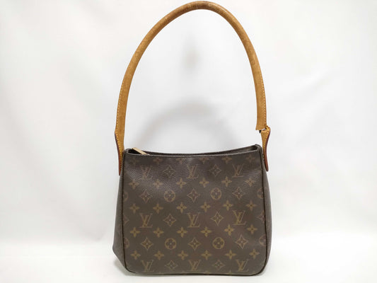 LOUIS VUITTON Monogram Louis Vuitton Looping MM Shoulder Bag