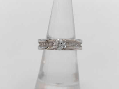 BVLGARI B.zero1 #50 Solitaire Ring with Diamonds, Au750, 8.2g 