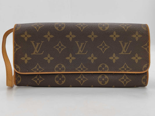 LOUIS VUITTON Monogram Pochette Twin Shoulder Bag