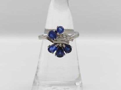 S1.43ct Diamond Pt900 6.0g Ring 