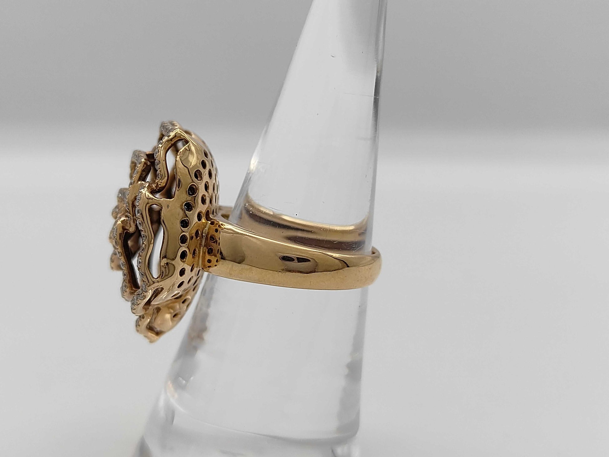 D2.50ct K18 10.9g Ring 