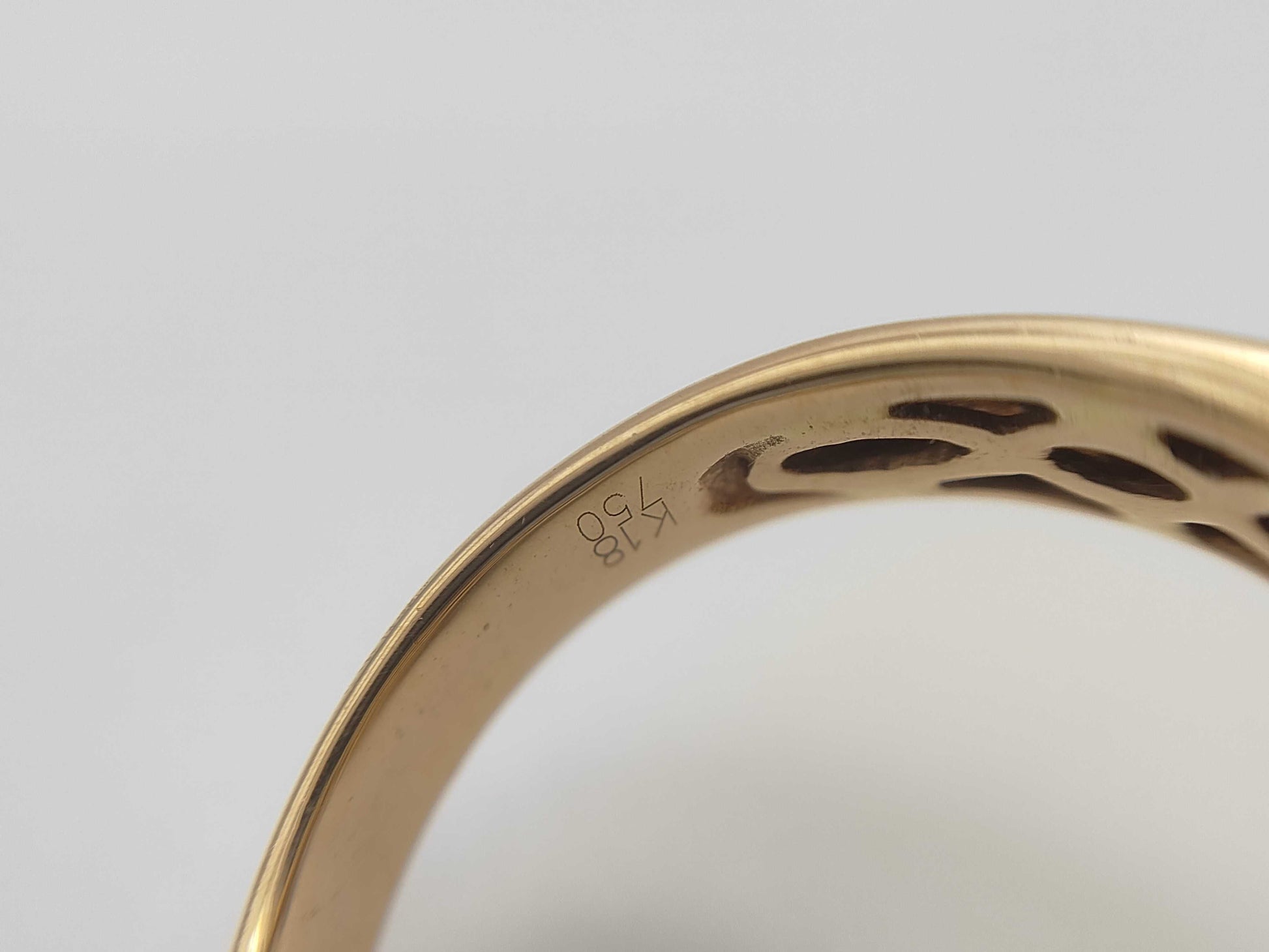 D2.50ct K18 10.9g Ring 