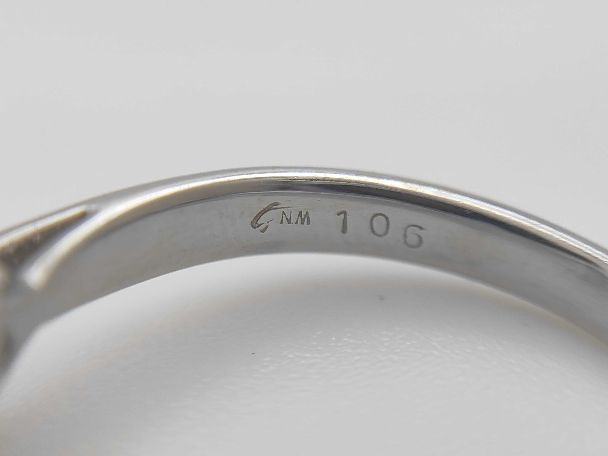 D1.06ct Pt850 5.1g Ring 