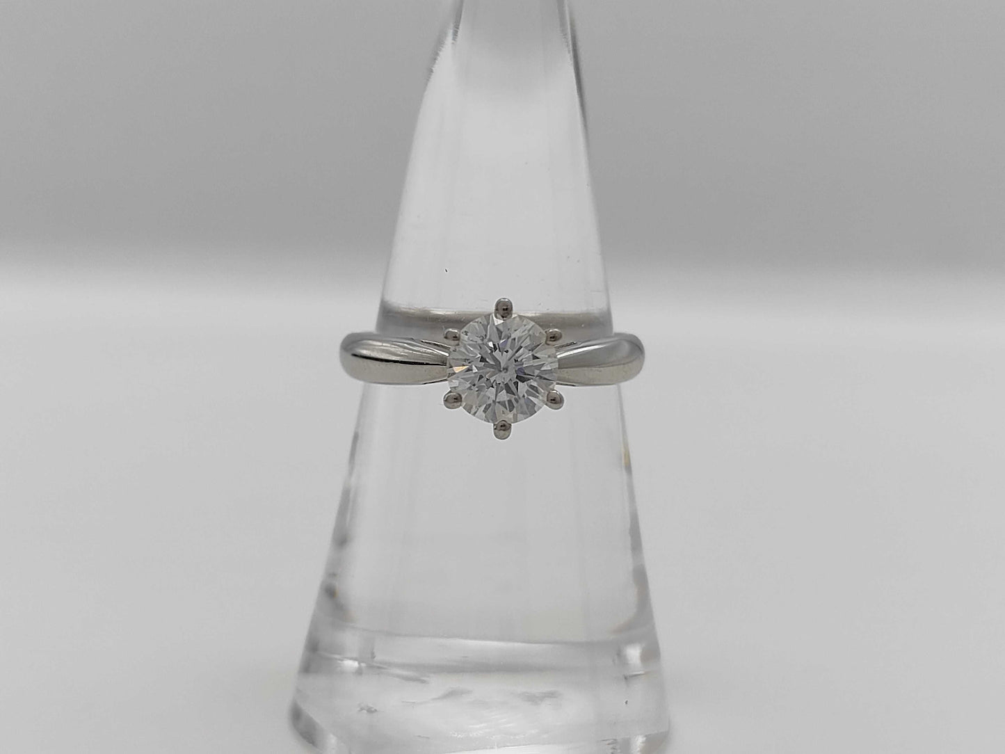 D1.06ct Pt850 5.1g Ring 