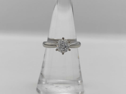 D1.06ct Pt850 5.1g Ring 