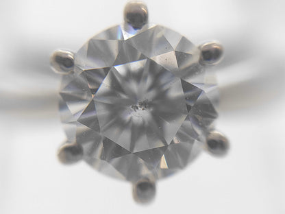 D1.06ct Pt850 5.1g Ring 