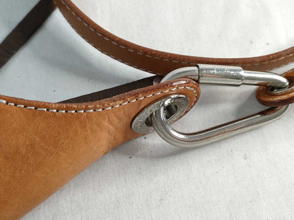 BURBERRY Blue Label Shoulder Bag Nubuck Leather