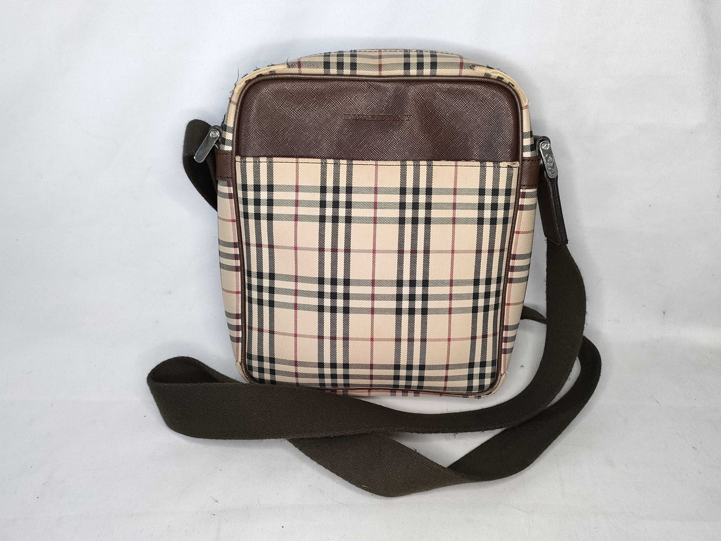 BURBERRY Nova Check Shoulder Bag