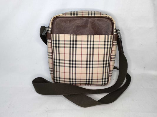 BURBERRY Nova Check Shoulder Bag